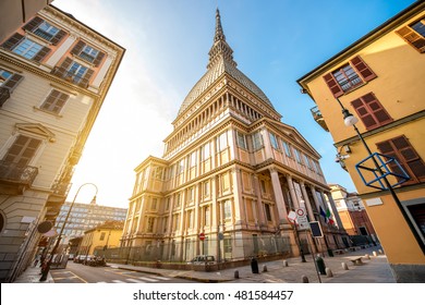 Mole Antonelliana museum building, the symbol of Turin city in Piedmont region in Italy - Powered by Shutterstock