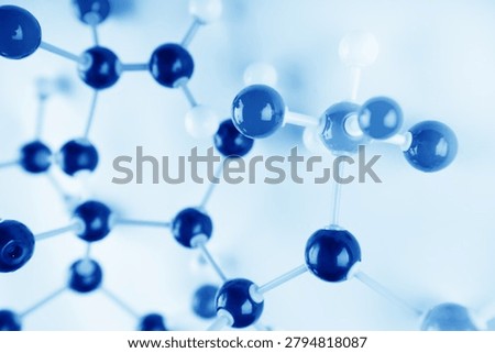 Molecular and atomic structure model