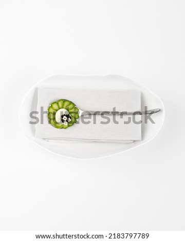 molecular cuisine pills in blister pack molecular cuisine unusual white background concept. exquisite delicacies

