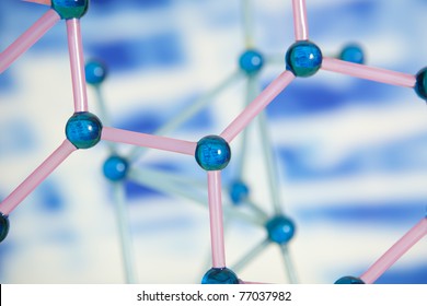 PowerPoint Template: organic chemistry molecular structure (oohkoupj)