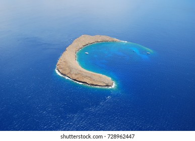 Molokini Crater From Above