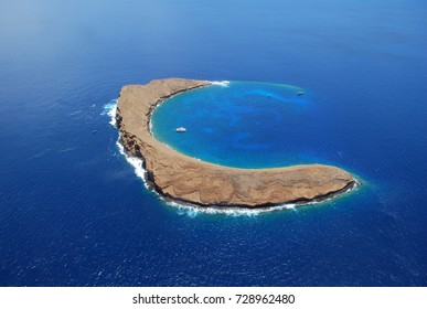 Molokini Crater From Above