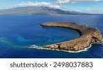 molokini crater in maui hawaii and west side