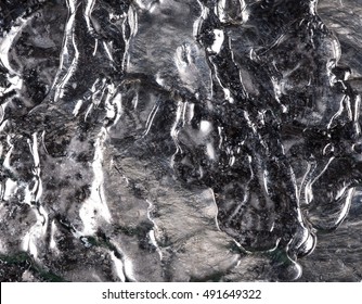 Molten Lead, Abstract Background Of Liquid Metal