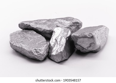 molybdenite, a rare earth sample mineral of molybdenum, a rare earth metal - Shutterstock ID 1903548157