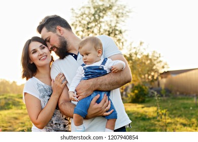 Daughter Parents Daughter Mom Dad By Stock Photo (Edit Now) 1181948560