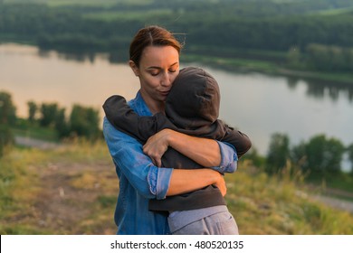 73,460 Mom hugging son Images, Stock Photos & Vectors | Shutterstock