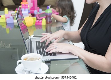 Mom Working From Home