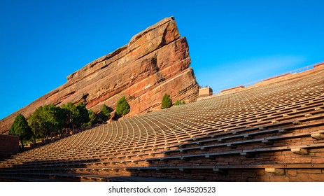 Moments After Sunrise At Red Rocks Park