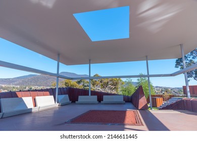 MONA – Museum Of Old And New Art Situated At Berriedale Bay Of River Derwent In Hobart, Australia