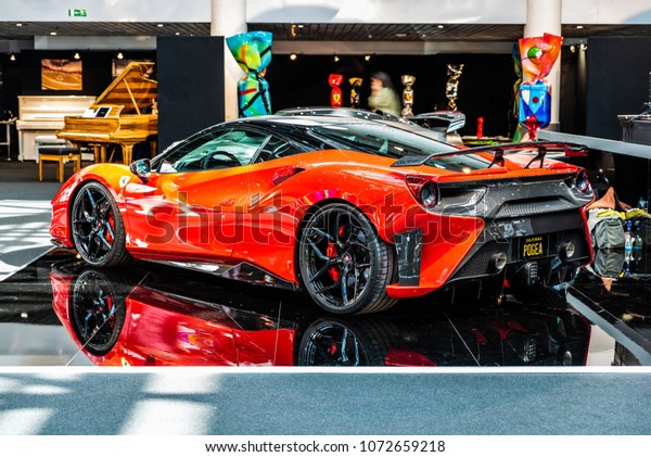 Monaco 19 April 2018 Rear Side Royalty Free Stock Image