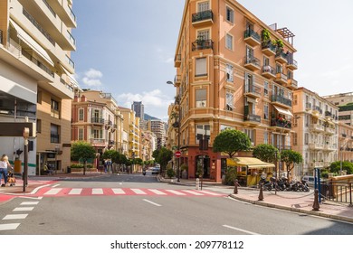 MONACO - JUNE 26, 2013: Photo Of The Street