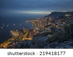 monaco sunset