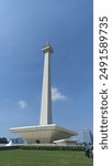 The Monas Monument in Central Jakarta is an icon and tourist attraction for the people of Jakarta