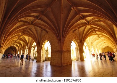 Jerónimos Monastery In Belem / Lisbon