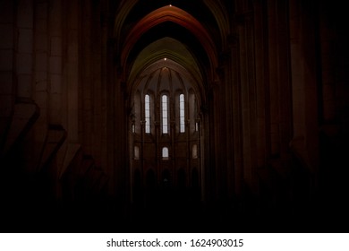 Alcobaça Monastery In Portugal.  UNESCO World Heritage Site