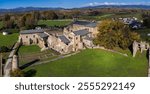 Monastery of Santa María de Carracedo, 10th century, Carracedo del Monasterio, El Bierzo region, Castile and Leon, Spain