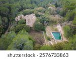 The Monastery of Santa Maria de la Murta, a former monastery of the order of the Hieronymites located in the Valley of La Murta in Alzira, Spain.