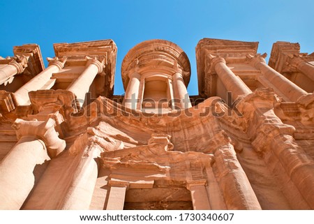 The Monastery: A view from the below of the supreme construction techniques of the ancient beings.