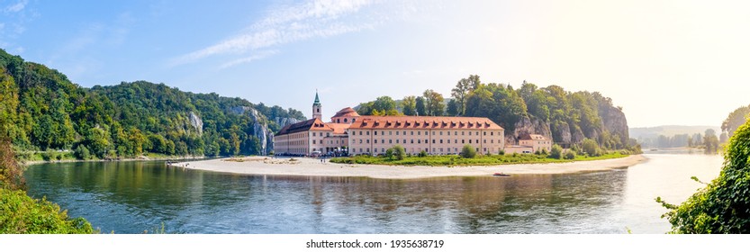 Monastery Weltenburg, Danube, Kelheim, Bavaria, Germany 