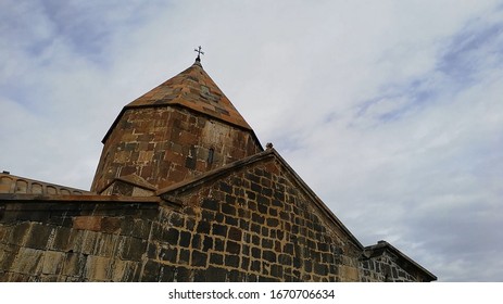 A monastic complex located on a peninsula at the northwestern shore of Lake Sevan.
