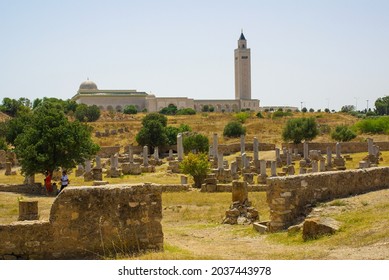 Monastir, Tunisia, Africa - August, 2012: Ruins Of Ancient Carthage In The City Of Tunis