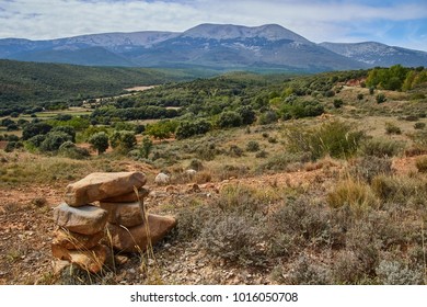 Moncayo Mountain Range In Zaragoza Province, Spain