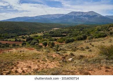 Moncayo Mountain Range In Zaragoza Province, Spain