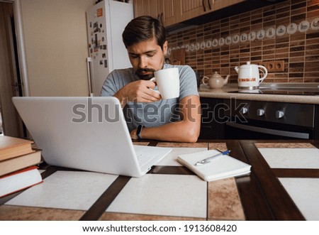 Similar – Image, Stock Photo Monday tiredness