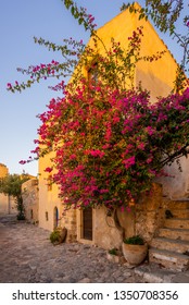 Monemvasia At Sunrise In Greece