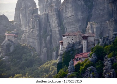 Monestary In Meteora - Greece.