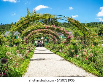 Monet's Garden At Giverny, France