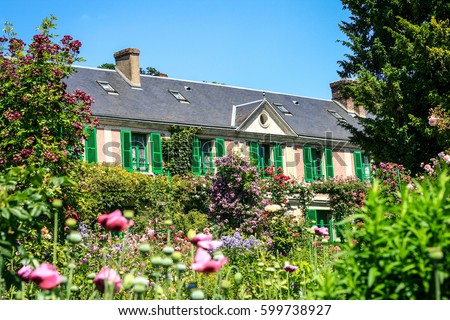 Monet's Gardens and House at Giverny, Paris, France
