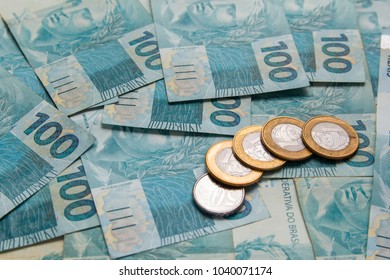 Money Brazil Notes Real Brazilian Currency Stock Photo 1040071174 ...