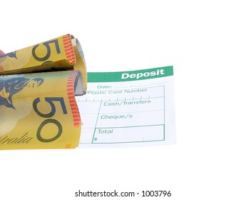 Money Deposit Slip