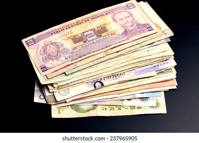 Money of different countries - Shutterstock ID 237965905