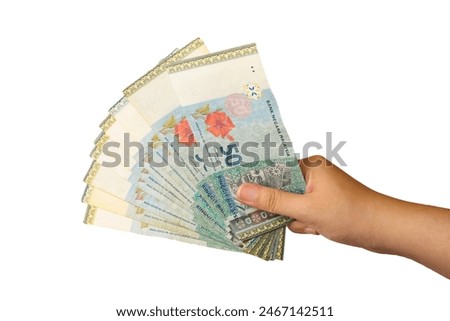 Money Duit Malaysia Ringgit, hold money
