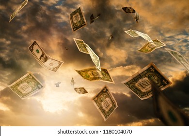 Money Falling From The Sky