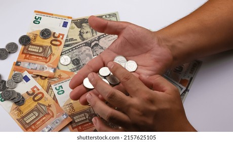 Money, Financial, Business Growth concept, There is money coins to stack of coins. Close up of coins to stack of coins,Saving money for retirement planning. - Shutterstock ID 2157625105