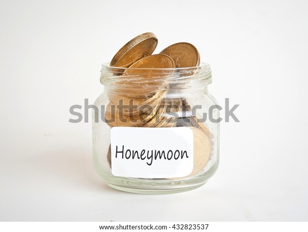 Money in the Glass jar with label Pension.\
Financial Concept. saving\
concept