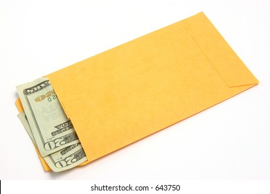 Money In A Manila Envelope.