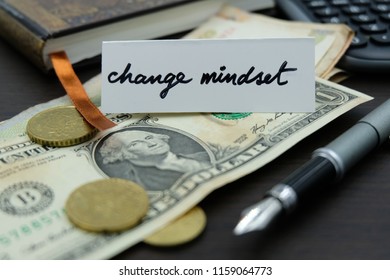 Money On A Table With Caption « change Mindset »