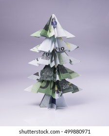 Money Origami Christmas Tree