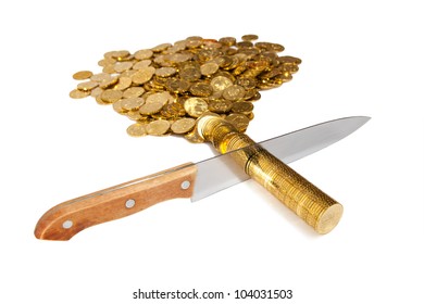 Money reduction, budget cuts, savings, recession - Powered by Shutterstock