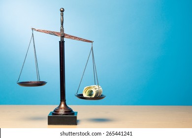 10,544 Law scales money Images, Stock Photos & Vectors | Shutterstock