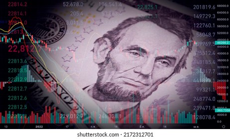 Money and stock charts use a special video overlay technique. - Powered by Shutterstock