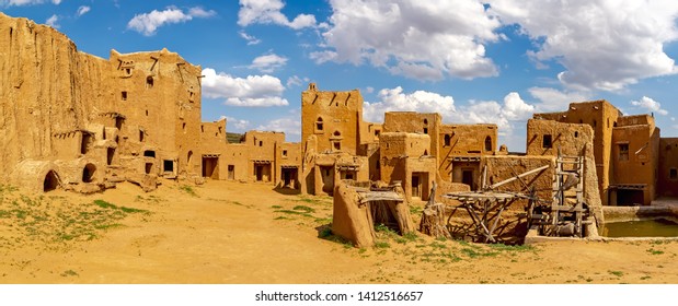 Mongolian Empire. Panorama Of The Capital Of The Golden Horde - The City Of Sarai Batu.