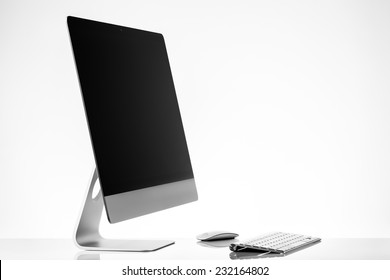 Monitor, keyboard and mouse!