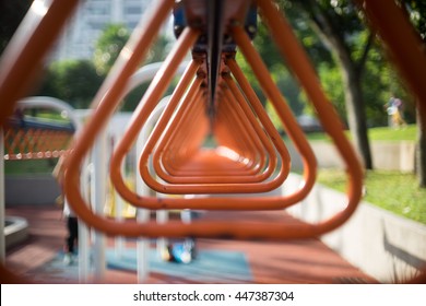 The Monkey Bar At The Playground