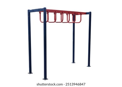 Monkey bars isolated on white background,with clipping path. playground - Powered by Shutterstock